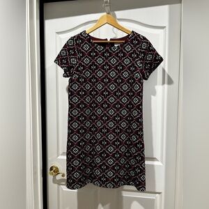 Lot of 2 LOFT dresses - thick material. Sz. M great with boots for fall/winter.